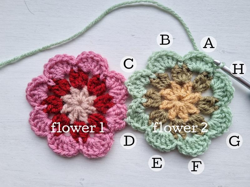 Bloemen Sjaal Haakpatroon 28 Bloemen Sjaal Afbeeelding 27