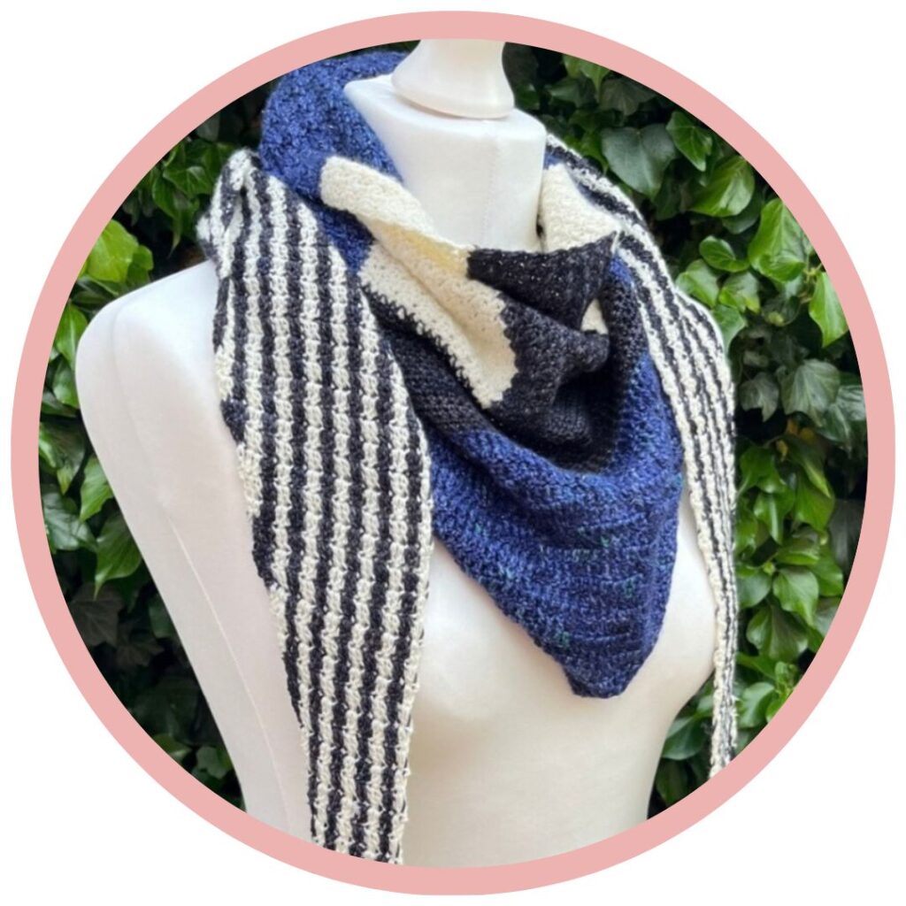 Magpie Shawlette KCACOUK Galerij