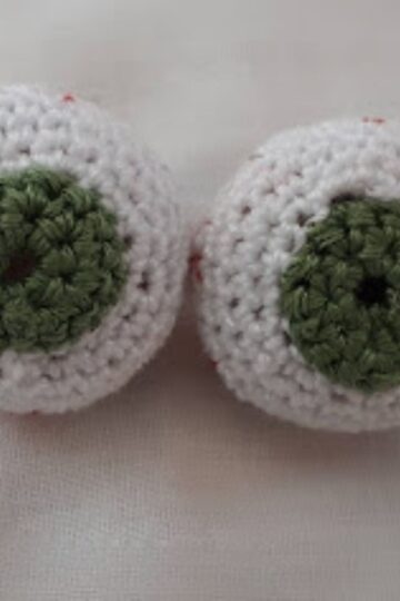 Anatomisch Correct Oog Haakpatroon 88 Anatomisch correct oog