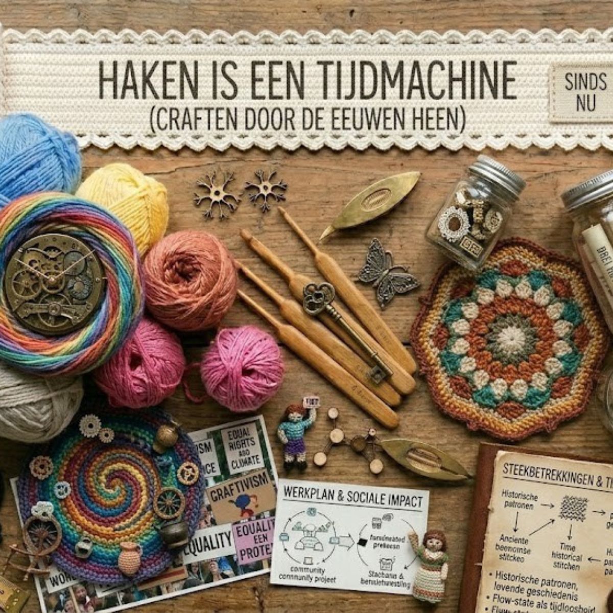 Haken is een tijdmachine (en oude patronen zijn geschiedenisboeken) 17 Haken is een tijdmachine (en oude patronen zijn geschiedenisboeken)