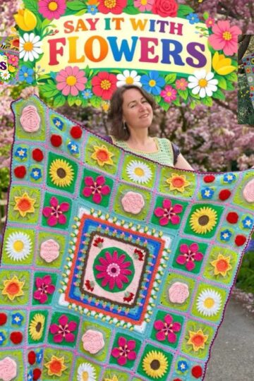 Say it with Flowers - Haakpatroon Deel 1 94 Say it With Flowers Coastal Crochet Omslagfoto 1