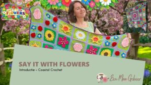 Haakpatroon - Say it with Flowers 11 Say it With Flowers Coastal Crochet Omslagfoto