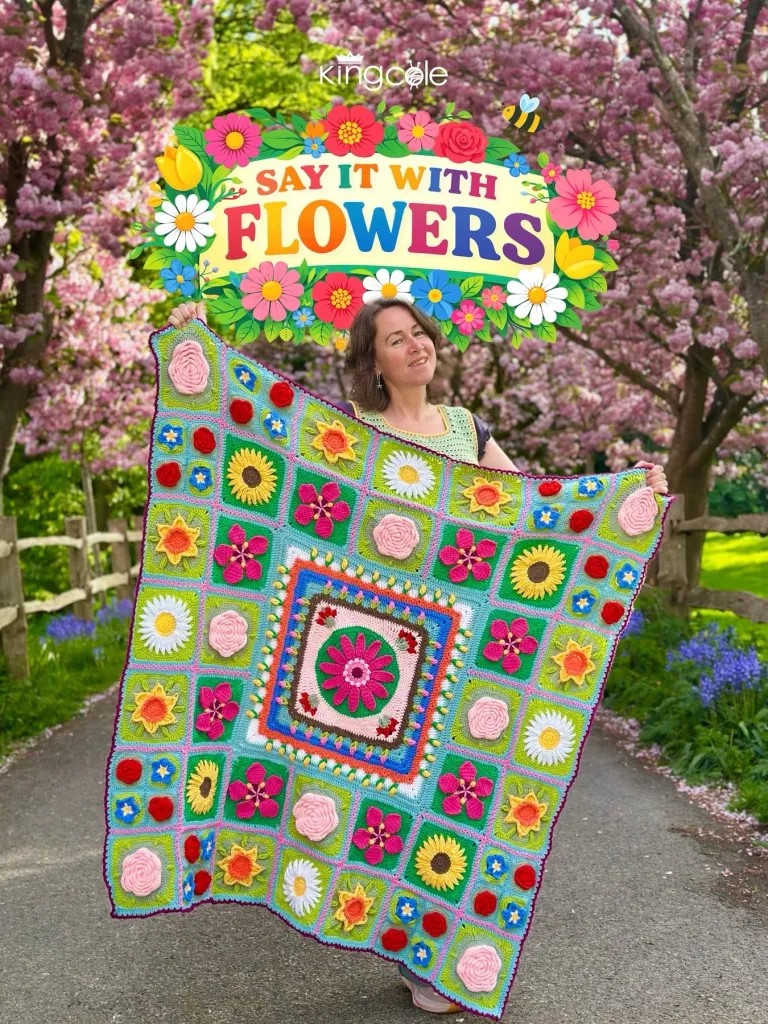 Haakpatroon - Say it with Flowers 1 say it with flowers
