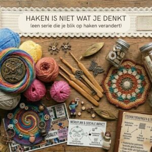 Haken is niet wat je denkt – een serie die je blik op haken verandert 1 Haken is niet wat je denkt Omslagfoto