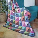 Hip to be Square 21 Gratis haakpatroon Hip to be Square - Deken - Geschikt voor restjes garen, Scheepjes Colour Crafter - haaknaald 4 mm