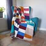 Stripes and Squares 16 Gratis haakpatroon Stripes and Squares - Deken - Geschikt voor restjes garen, Scheepjes Colour Crafter - 4 mm