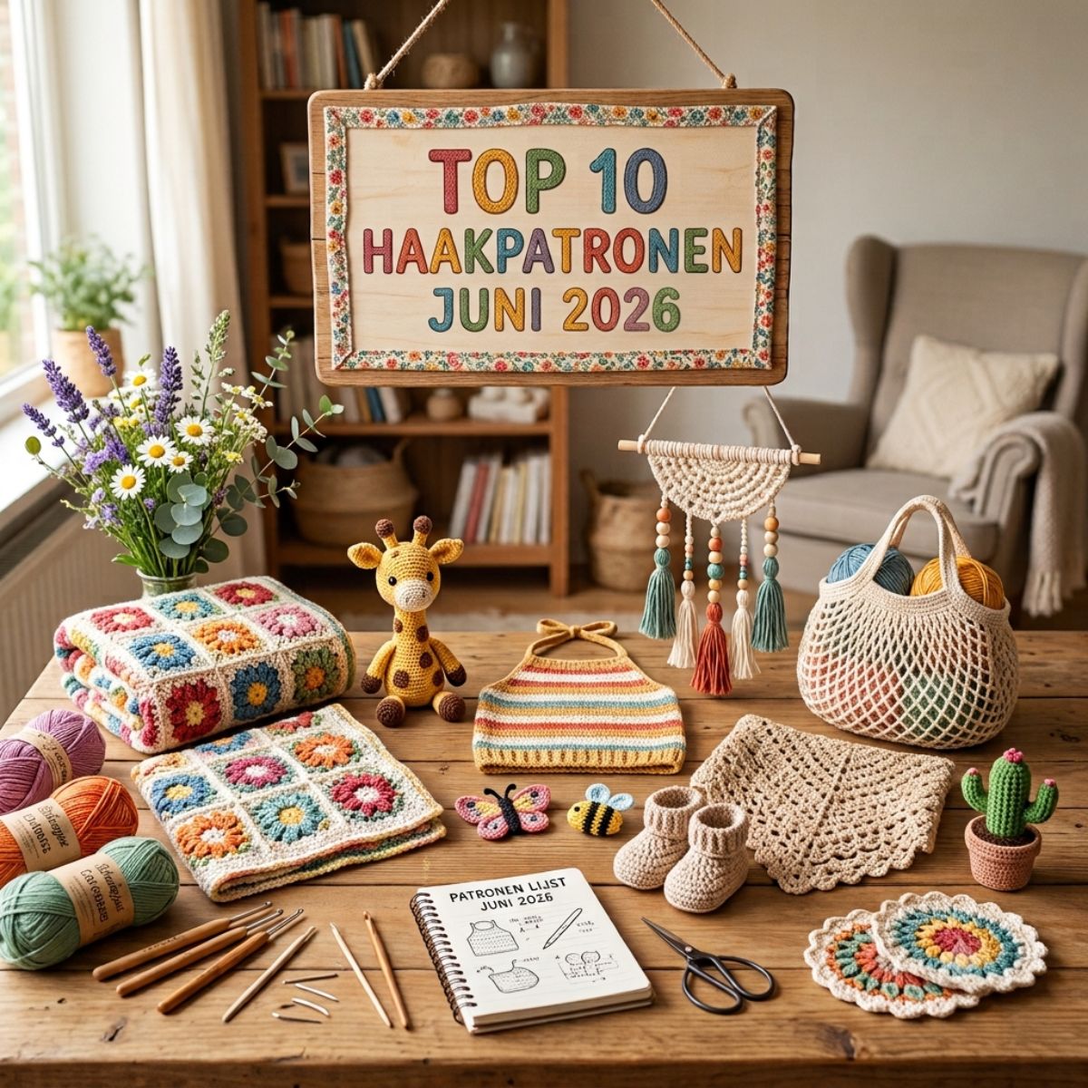 Top 10 haakpatronen en trends van juni: dit haakten jullie massaal! 17 Top 10 haakpatronen en trends van juni: dit haakten jullie massaal!