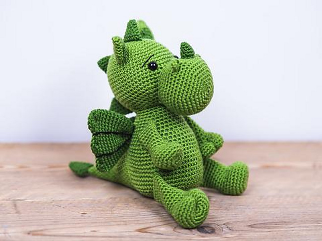 Draco de Draak: de schattigste amigurumi draak die je ooit haakt 3 Dragon6 large medium2